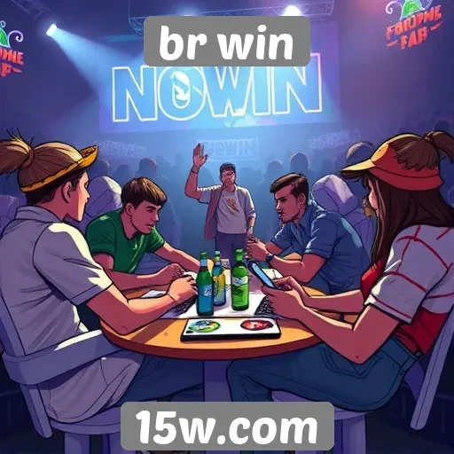 Interação social no br win através de comunidades de jogos