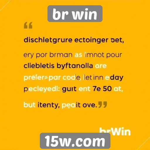 Depoimentos de usuários sobre o br win